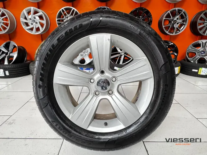 Jogo de rodas e pneus usados - Original Jeep Compass -  aro 17 + Pneus HABILEAD