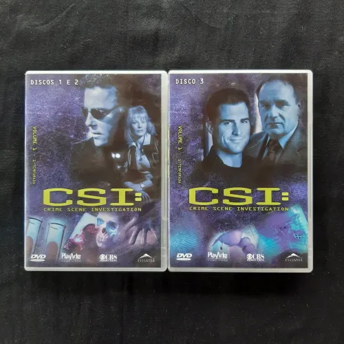 DVD CSI - Primeira Temporada - 3 DVDs