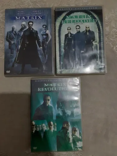 DVD'S TRILOGIA MATRIX