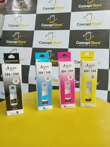 KIT TINTAS DE IMPRESSORA 4 CORES