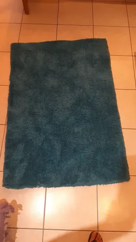 Vendo tapete azul