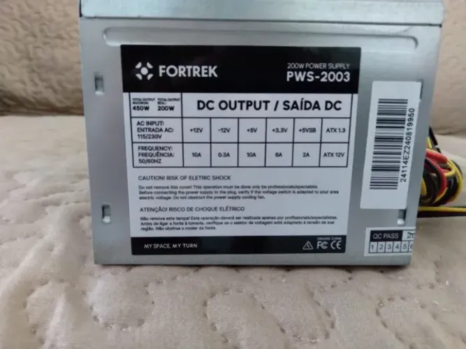 Fonte Fortrek 200w