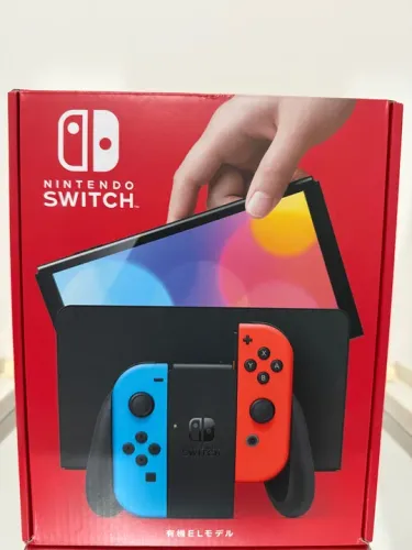  Nintendo Switch OLED - Azul e Vermelho Neon 64Gb novo/lacrado