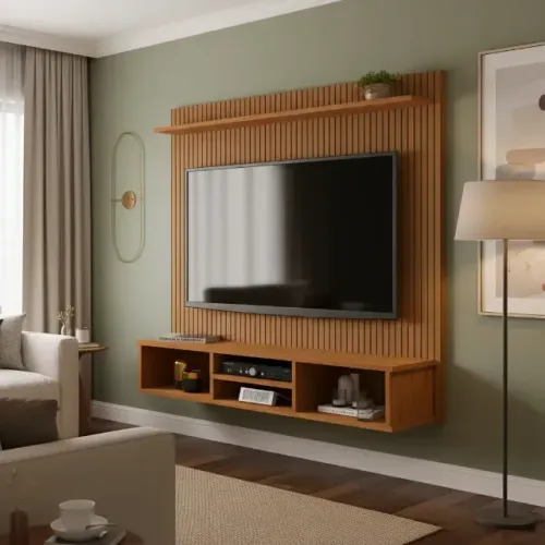 Painel De Tv Ripado 60 Polegadas