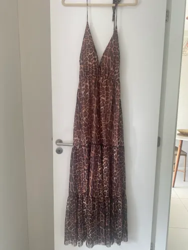Vestido animal print