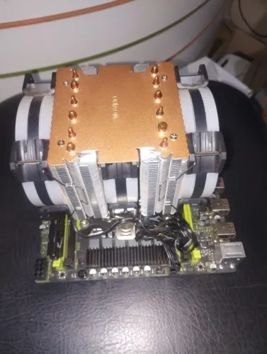 PLACA MÃE XEON x99 P4, COM MEMORIA 16GB E PROCESSADOR XEON