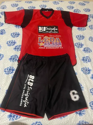 Uniforme de time 14 peças 