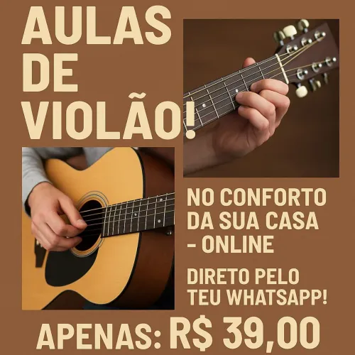 Aula de violão 