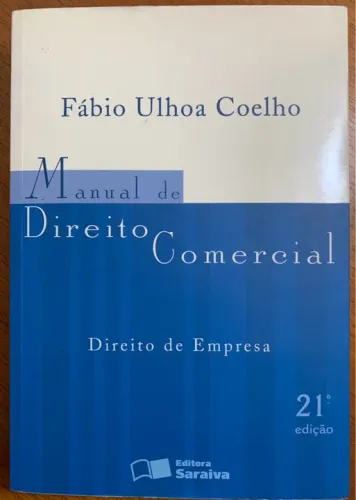 Livro: Manual de Direito Comercial