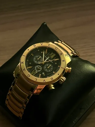Relógio - Ponteiro Dourado - BVLGARI
