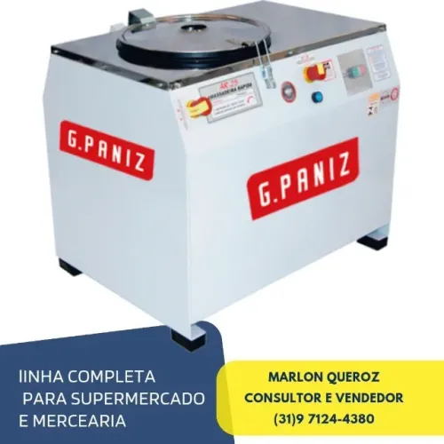 Amassadeira 25KG Rápida G.Paniz Trifásica