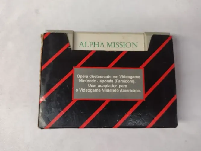 Alpha Mission -cartucho Nacional Nintendinho - Leia Descrição