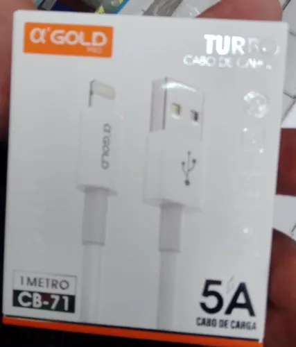 CABO CARREGADOR IPHONE TODOS OS MODELOS 