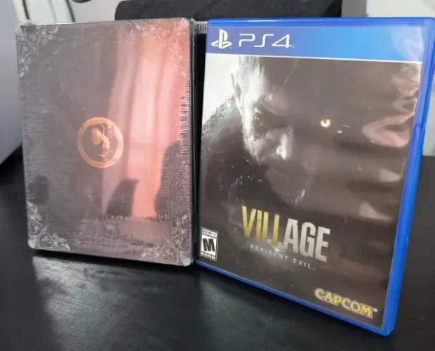 Resident Evil Village - PS4 (Steelbook + Jogo)