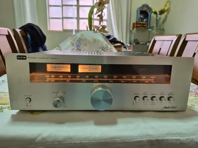 Cce St6060 Turner/sintonizador Am/fm Anos 80 Vintage Ótimo