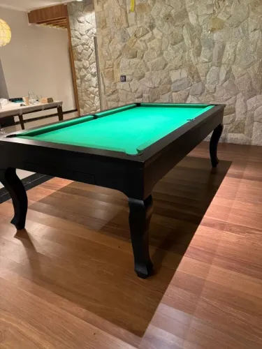 Mesa de sinuca Luiz IV com gaveteiro