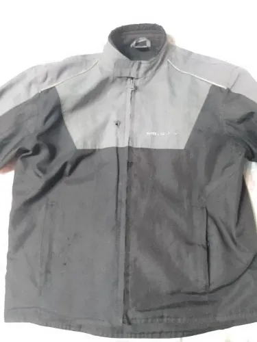 Casaco Masculino Preto e Cinza - Tamanho M