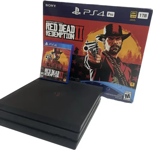 Ps4 pro edição especial Rdr2 PERFEITO ESTADO