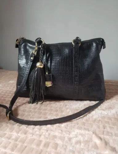 Bolsa couro legítimo Arezzo