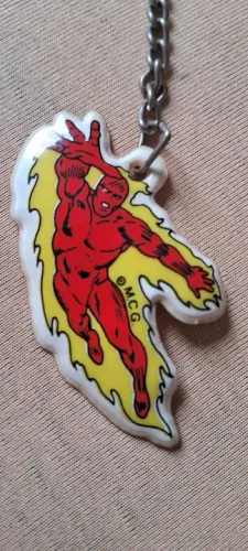 Tocha Humana Marvel Raríssimo Chaveiro 