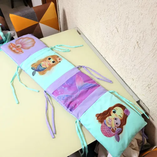 Kit Berço Sereia - Enxoval de Bebê