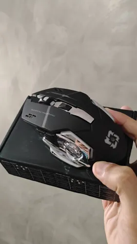 Mouse Gamer sem Fio - Recarregável - Bluetooth / Wireless - T1&T2 - Novo