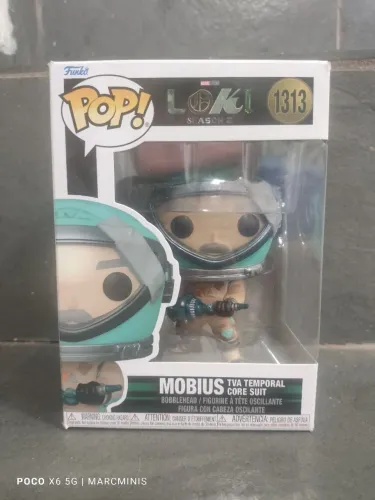 Boneco Funko Pop! Mobius TVA Temporal Suit - Loki Season 2 (#1313)