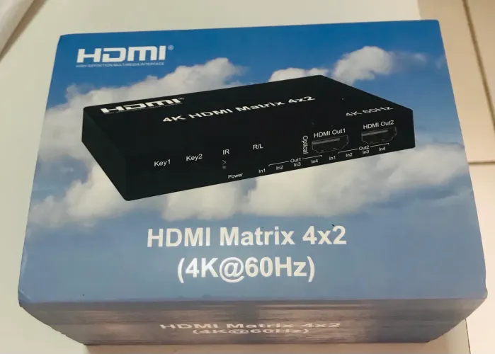 HDMI MATRIX 4x2 (4K@60Hz)