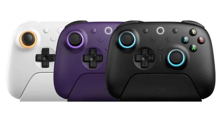 Controle Sem Fio Wireless 8Bitdo Ultimate 2, Hall Effect, 2.4G/BT, TMR,  c/Dock 12x 33,20