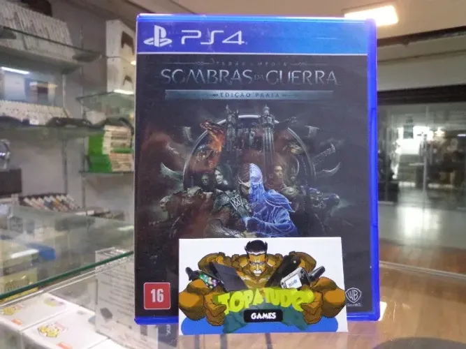 Jogo Sombras da Guerra Terra Media PS4 Conservado 