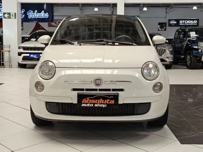 FIAT 500 1.4 CABRIO AUTOMATICO2014 - DISPONIVEL NA BERTI ABSOLUTA