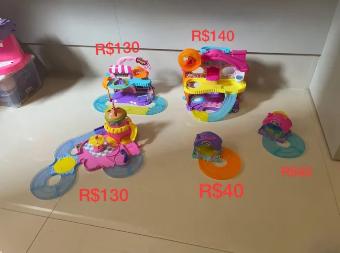 Brinquedo hamsters in a house novo 
