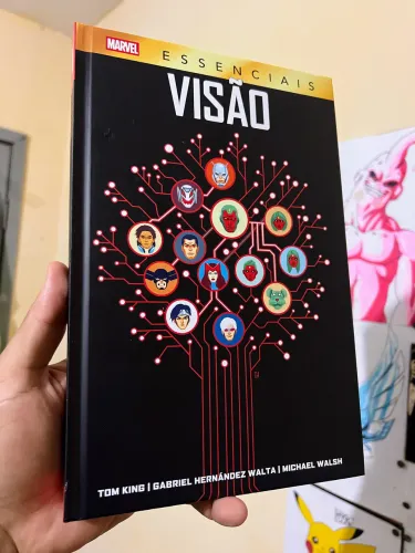 Visão Marvel essenciais visão 