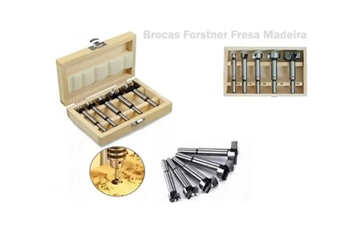 Fresa Forstner Fresa Para Madeira 10 a 35mm - 05pçs   