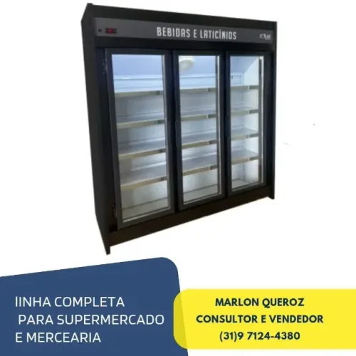 Expositor Refrigerador 3 Portas Polar 220v