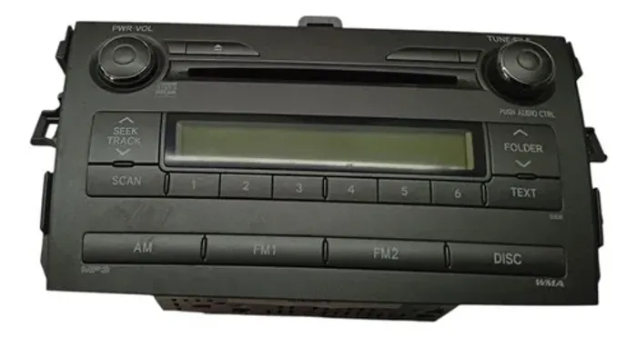 Som Automotivo Original Toyota Corolla 2010 CD MP3 Player