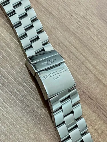 Pulseira para relógio Breitling original 22mm. em aço