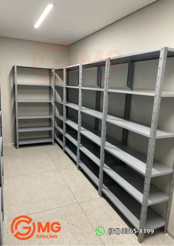 Estante de Aço Prateleira Organizadora para Estoque