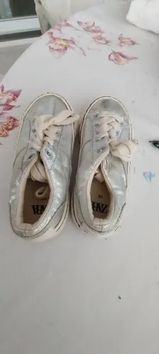 Tênis Zara Infantil Prata - Tamanho 28