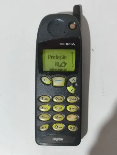 Leia - Aparelho Antigo Nokia 5120 Colecionador Funciona Anp Azul-escuro (Usado)