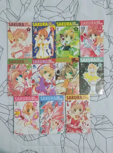 Coleção de mangás Sakura Card Captors JBC 11 volumes