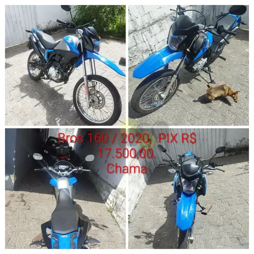 Bros 160 ano 2020 toda revisada 
