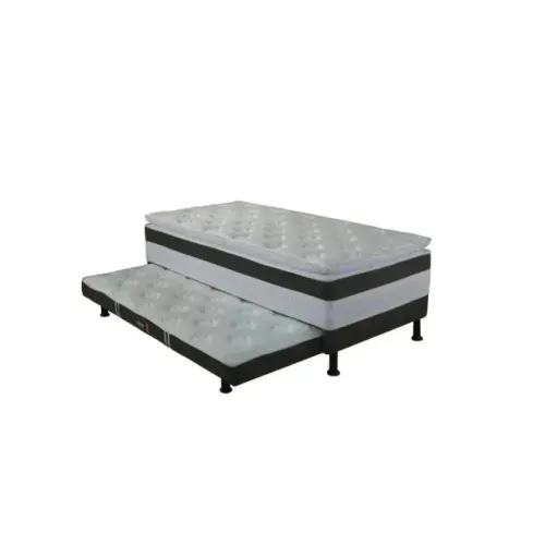 Cama Box Solteiro Ouro c/ auxiliar espuma D28 Nova