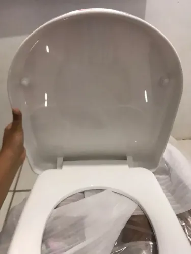 Assento Sanitário Branco Novo