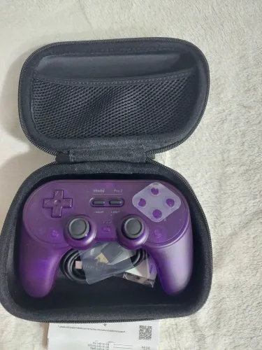 Controle 8BitDo Pro 2 - Novo - Para Nintendo, Playstation, Xbox e PC9