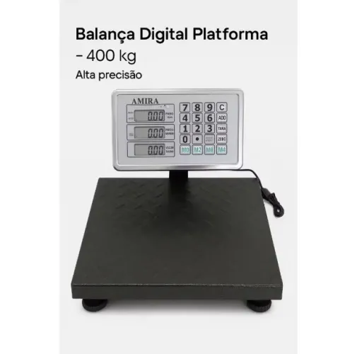 Balança de Plataforma 400kg (sem mastro)