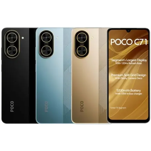 Poco C71 4G 128Gb 04Gb Ram Lacrado Entrega Rapido Brindes Capinha Pelicula