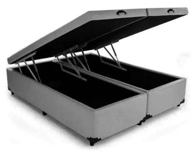 CAMA BOX C/BAÚ KING