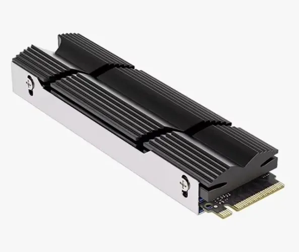 Dissipador de Calor em Alumínio cor Preto para SSD M.2 2280