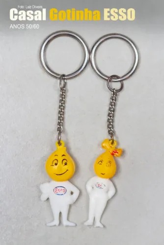 ESSO Chaveiros GOTINHAS DA ESSO - Distribuídos nos Anos 1960